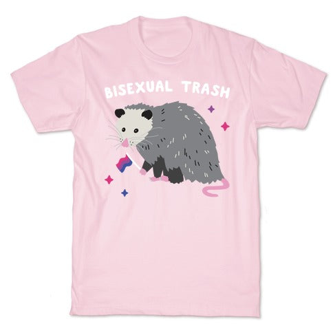 Bisexual Trash Opossum T-Shirt